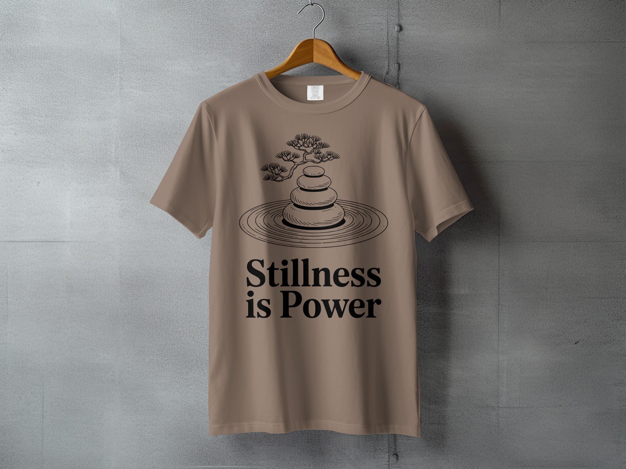 Stillness is Power Bonsai Zen Stone Ripples product type

Stillness is Power
Zen design
Bonsai tree
Stacked stones
Meditation graphic
Calm artwork
Nature inspired
Peaceful tee
Mindful apparel
Inner peace
Serenity design
Spiritual motif
Yoga clothing
Quote shirt
Graphic product
Unique gift
Relaxation style
Japanese aesthetic
Ripples effect
Brown product
