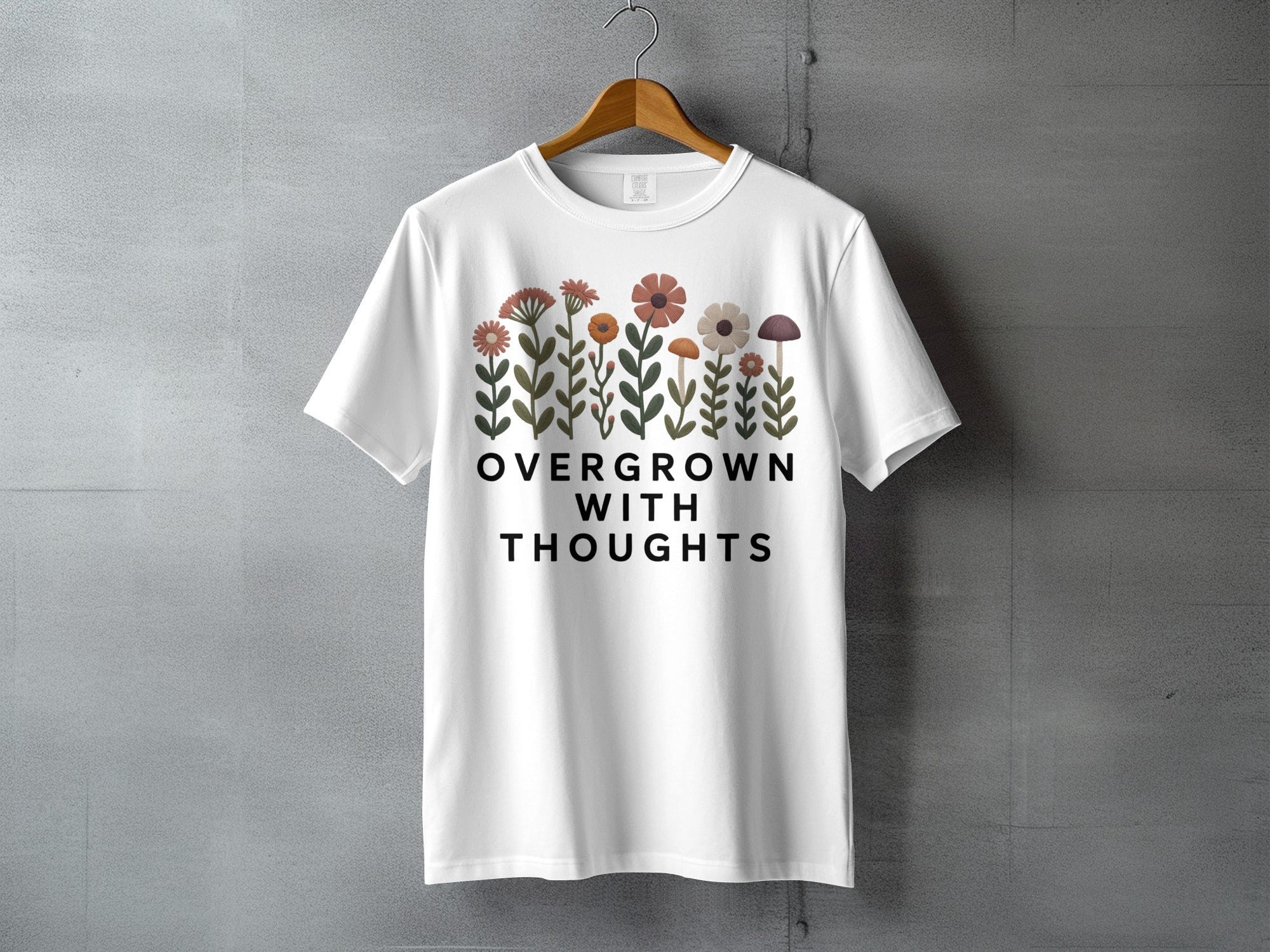 Floral Mushroom OVERGROWN WITH THOUGHTS product type