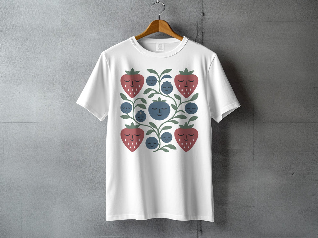 Smiling Fruit Nordic Berries Decorative Art product type