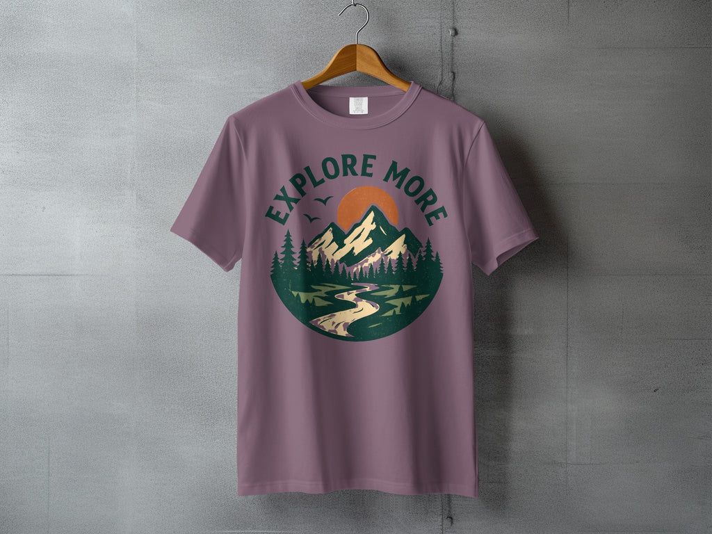 EXPLORE MORE Mountain Sun River Forest Adventure product type

explore more
mountain
nature
adventure
outdoors
forest
river
sun
hiking
camping
travel
wilderness
landscape
trees
sunrise
sunset
birds
graphic tee
outdoorsy
wanderlust