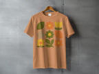 Retro Floral Pattern Peach Tone Garden Blooms product type
Retro floral
Vintage flower
Groovy design
Abstract blooms
Botanical print
Nature inspired
Garden pattern
Summer style
Spring fashion
Peach orange
Earthy tones
Green leaves
Yellow flowers
Orange blossoms
Artistic floral
Simple graphics
Mid century
Boho chic
Aesthetic print
Pop art style