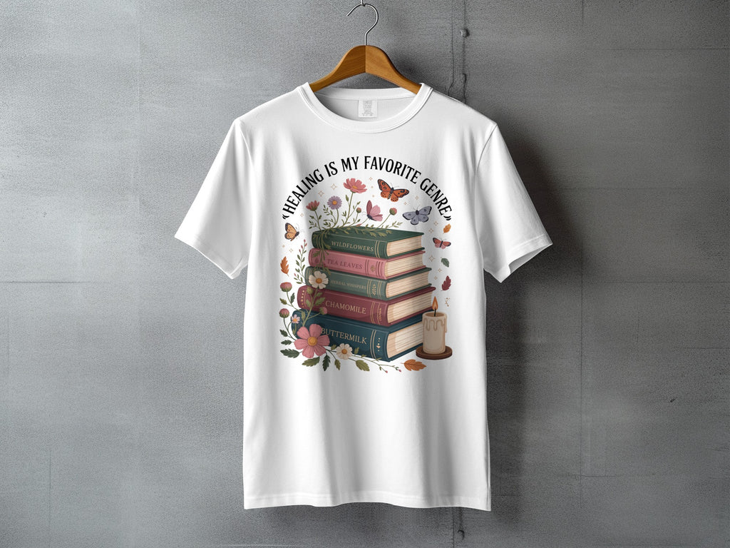 HEALING IS MY FAVORITE GENRE BOOKS BUTTERFLIES product type