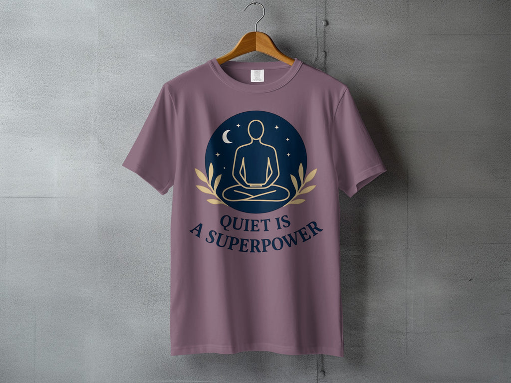 Quiet Is A Superpower Meditating Figure product type