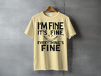 I'M FINE IT'S FINE EVERYTHING'S FINE Smiley Face T-Shirt product type

I'm Fine
It's Fine
Everything's Fine
Smiley Face
Positive Message
Funny Quote
Sarcastic Tee
Humorous Design
Good Vibes
Mental Health Humor
Chill Vibe
Graphic Shirt
Casual Top
Statement Apparel
Unique Text
Distressed Print
Happy Quote
Optimistic Message
Light Yellow
Everyday Wear