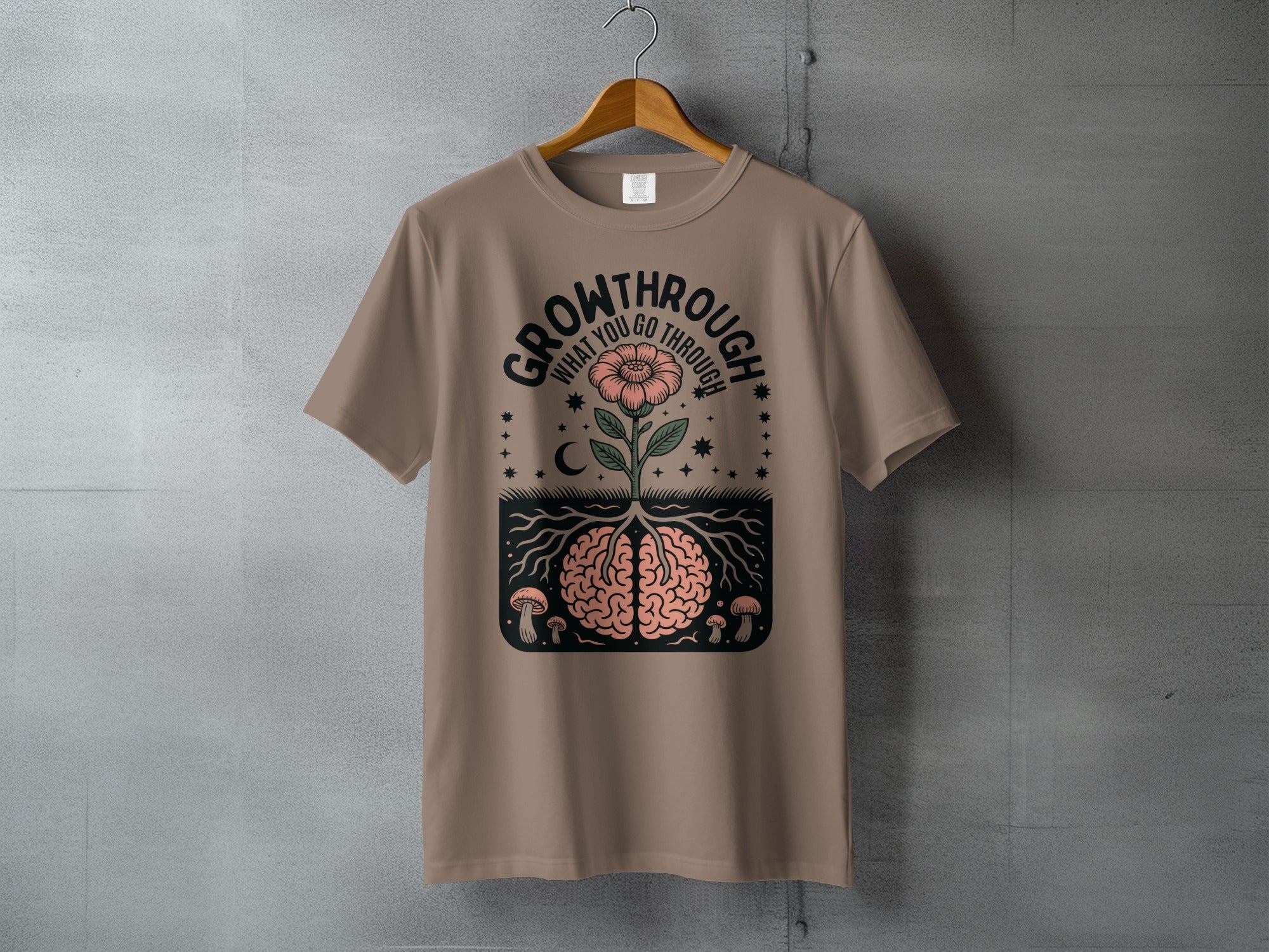 Growthrough What You Go Through Brain Roots Flower Mushrooms product type