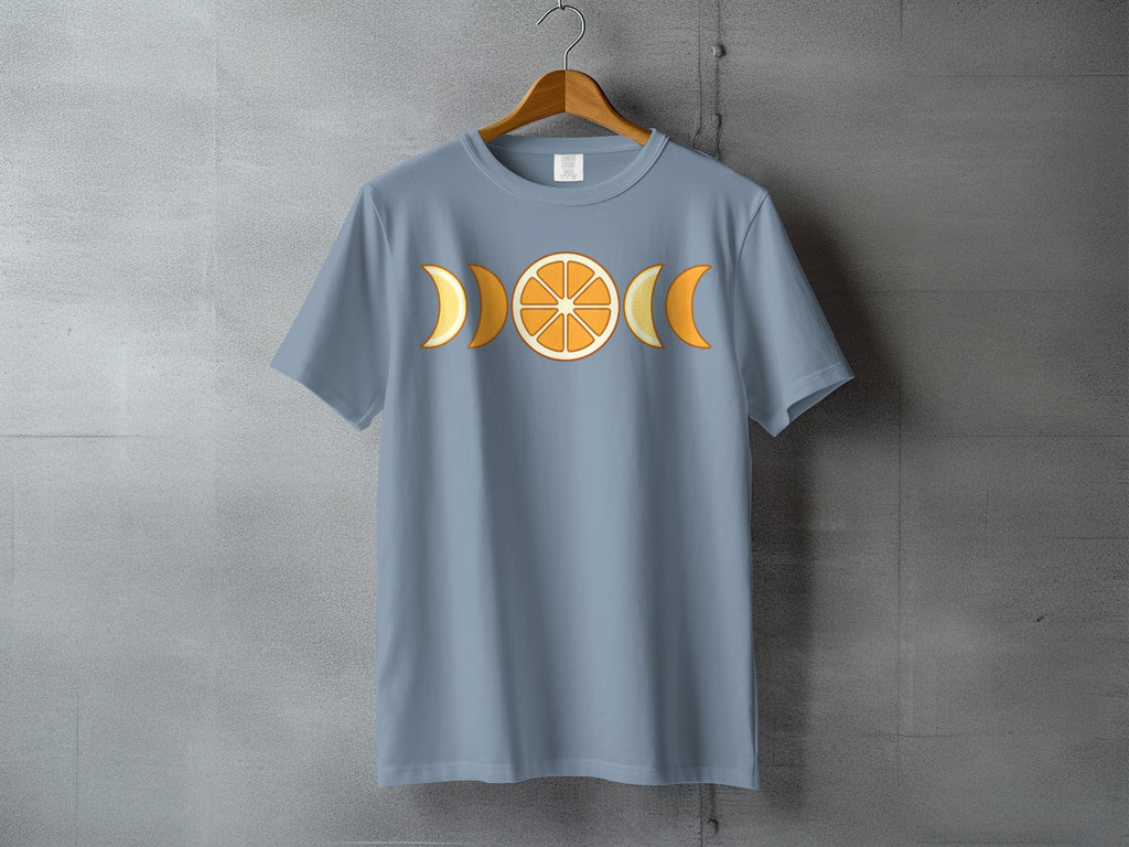 Celestial Orange Moon Phase Slice product type