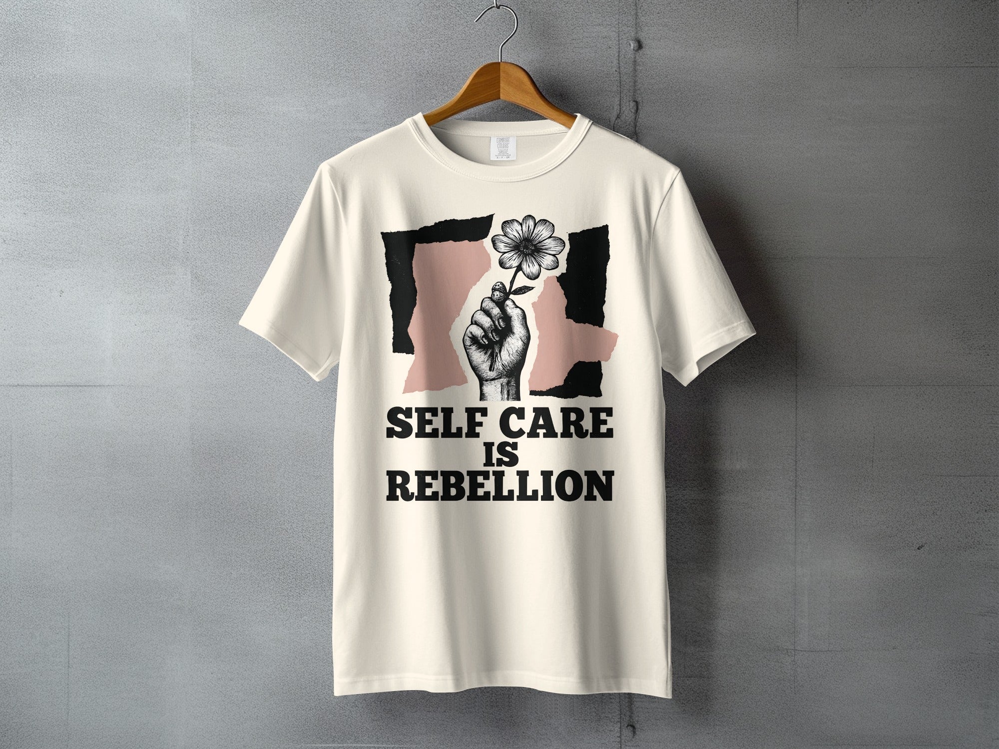Self Care Is Rebellion Hand Flower Design Unique product type

Self Care, Rebellion, Hand Holding Flower, Floral Graphic, Empowerment Message, Positive Vibes, Statement Design, Unique Art Print, Daisy Illustration, Abstract Background, Grunge Aesthetic, Self Love, Wellness Mindset, Inspirational Quote, Artistic Design, Vintage Inspired, Graphic Print, Mental Health, Inner Strength, Motivation