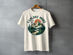 Explore More Mountain River Forest Sun Bird Graphic product type