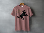 Mystical Wolf Butterflies Howling Pink Nature Inspired product type