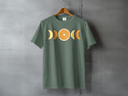 Orange Moon Phases Unique Citrus Fruit Slice Design product type