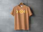 Orange Moon Phase Citrus Fruit Design Graphic product type