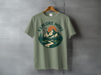 EXPLORE MORE mountains trees sun river scenic design product type