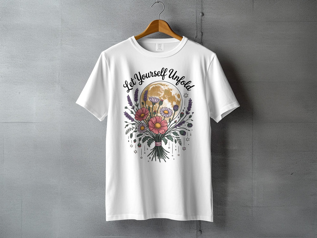 Let Yourself Unfold Moon Flowers Stars Bouquet product type