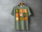 Retro Floral Block Design Squares T-shirt product type
Retro
Vintage
Floral
Flower
Botanical
Pattern
Abstract
Grid
Blocks
Squares
Graphic Tee
T-shirt
Sage Green
Olive Green
Orange
Yellow
Mid Century
Boho Style
Nature Design
Spring Flowers