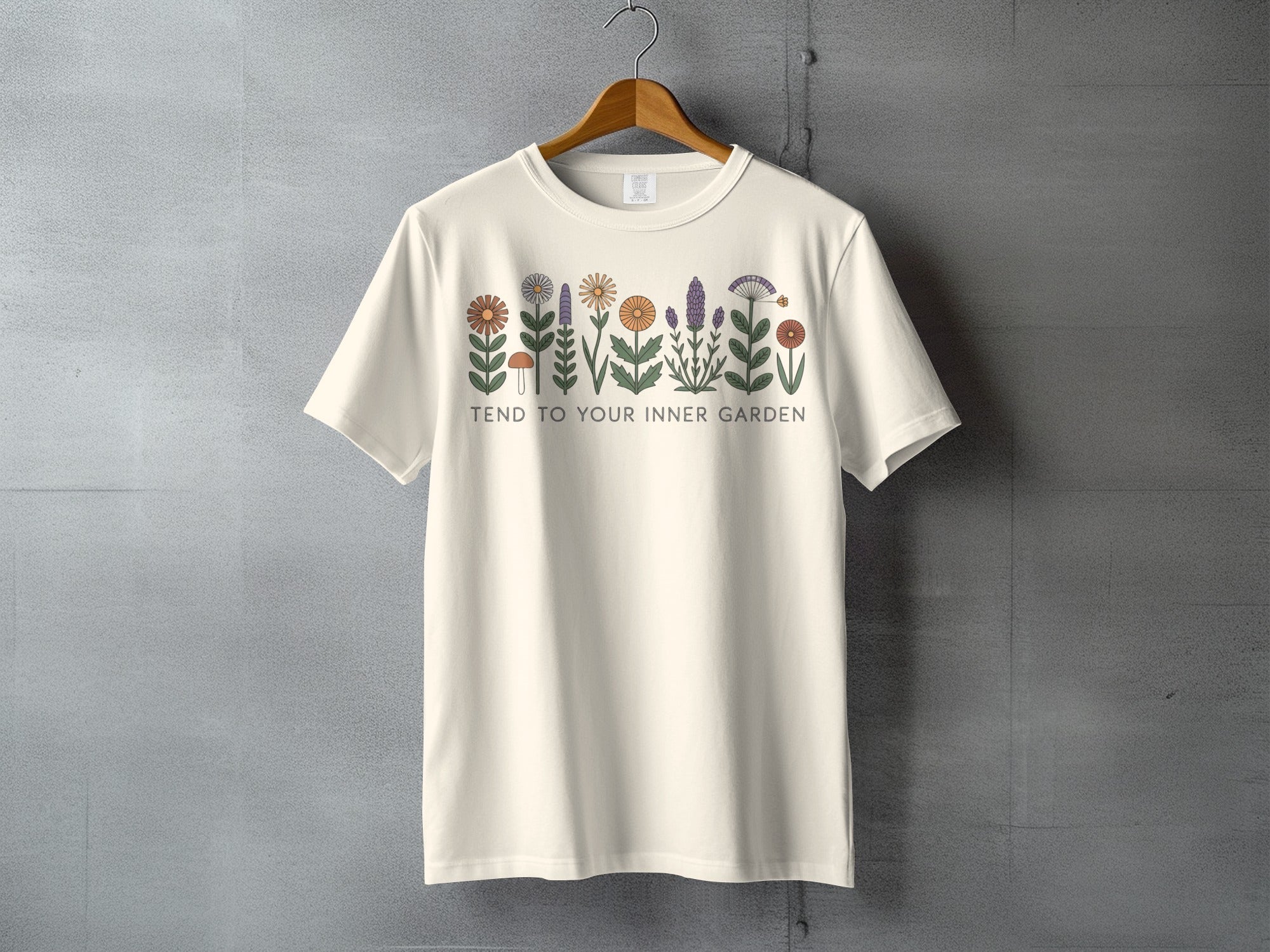 TEND TO YOUR INNER GARDEN unique floral design product type