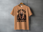 Stay Wild Stay Gentle Bear Design Forest Scene product type