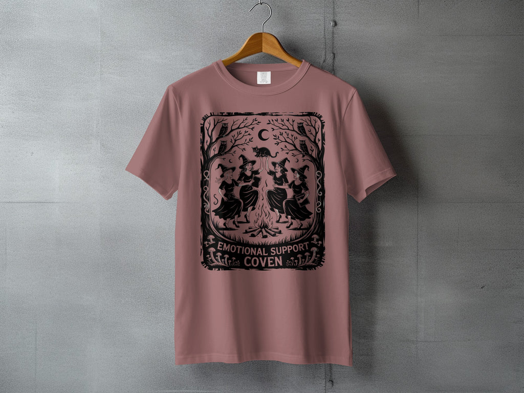 Emotional Support Coven Witches Bonfire Owls Cat product type