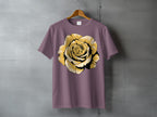 Mauve Golden Yellow Rose Floral Graphic product type