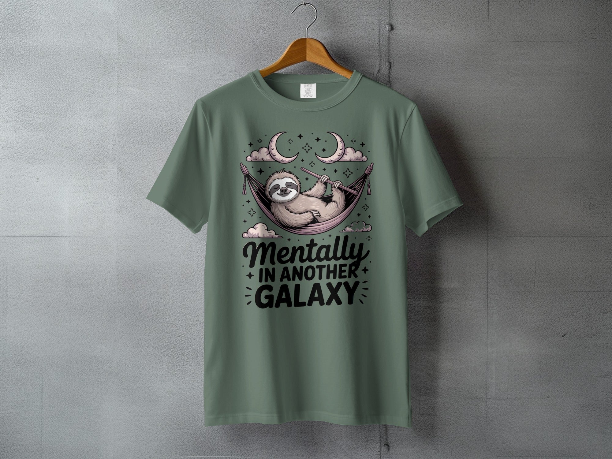 Sloth Hammock Mentally IN ANOTHER GALAXY Green product type