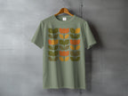 Retro Floral Pattern Mid Century Bloom Design Tee product type
T-shirt
Retro
Floral
Pattern
MidCentury
Modern
Botanical
Flower
Tulip
Abstract
Green
Orange
Brown
Geometric
Vintage
Style
Design
Art
Nature
Apparel