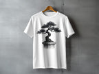 Ink wash Bonsai Tree Design Japanese Art Style product type