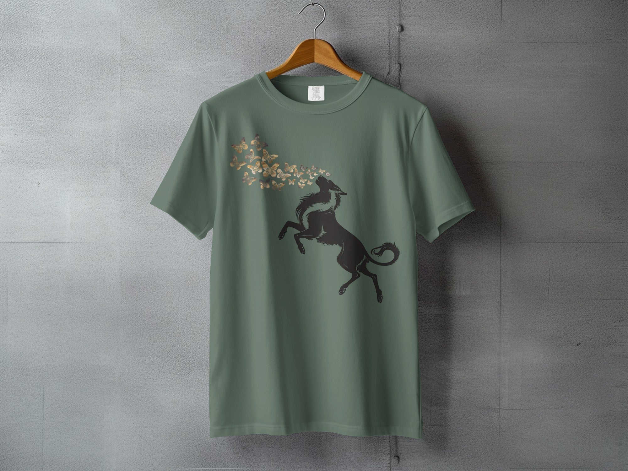 Wild Wolf Butterfly Transformation T-shirt product type