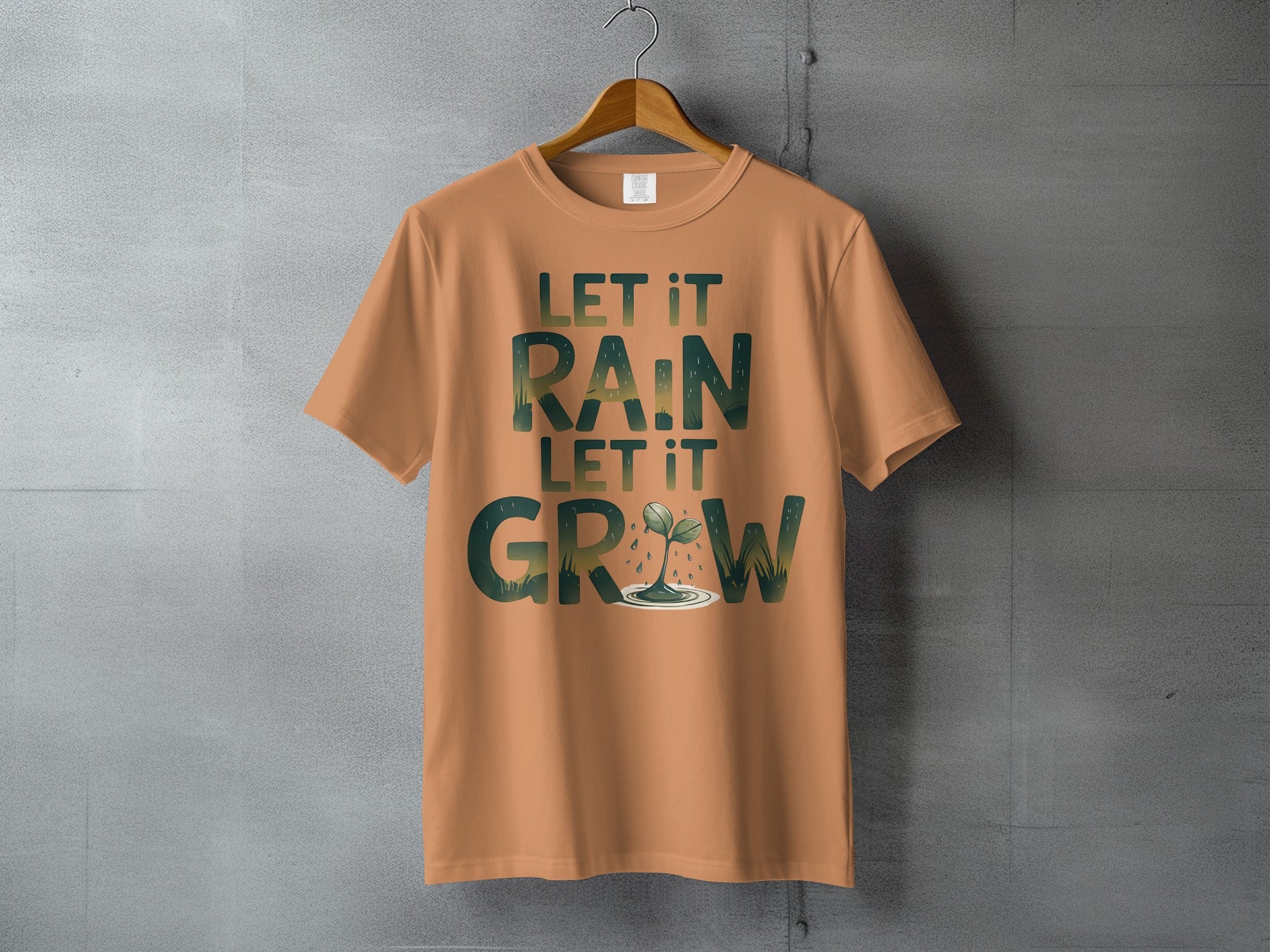 Let It Rain Let It Grow Sprout Design Product type