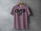 Plum OVER IT graphic design casual modern t-shirt