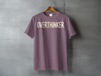 OVERTHINKER Mauve Purple T-Shirt product type