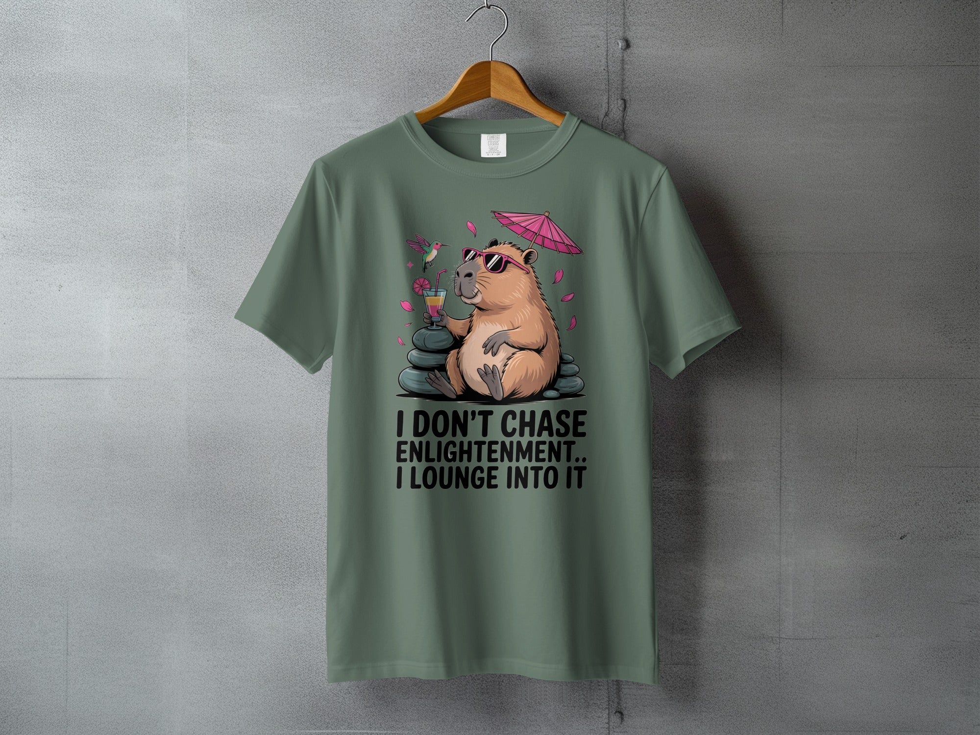 I Don't Chase Enlightenment I Lounge Into It Funny product type