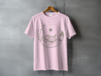 Pink Sleeping Fox Crescent Moon Celestial Design product type