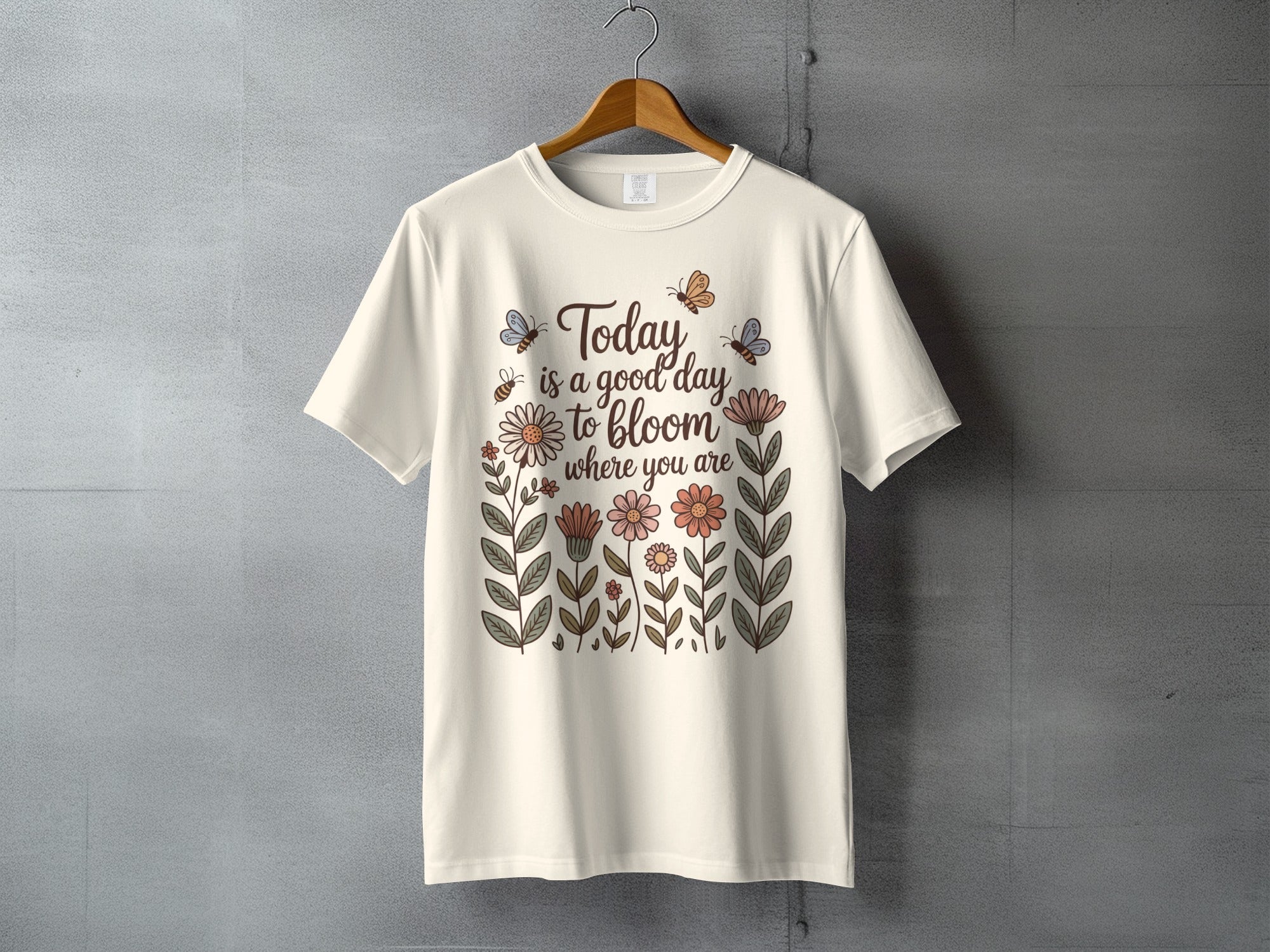 Today is a good day to bloom where you are product type