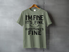 I'M FINE IT'S FINE EVERYTHING'S FINE Smiley product type