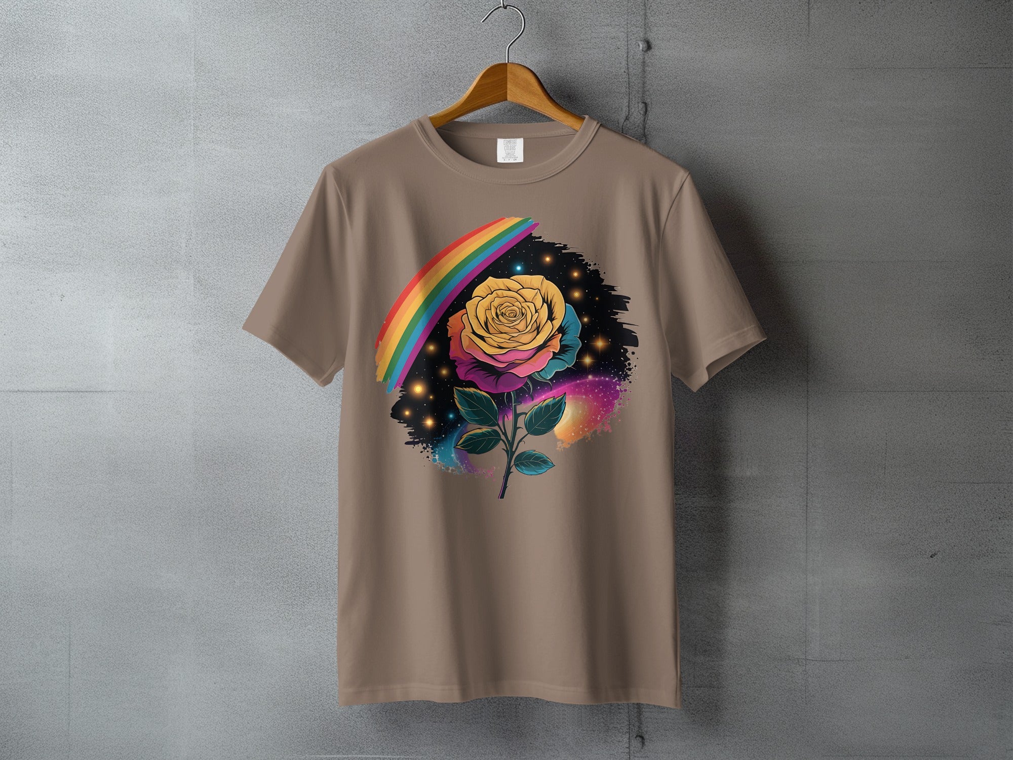 Colorful Rose Cosmic Rainbow Nebula Stars product type