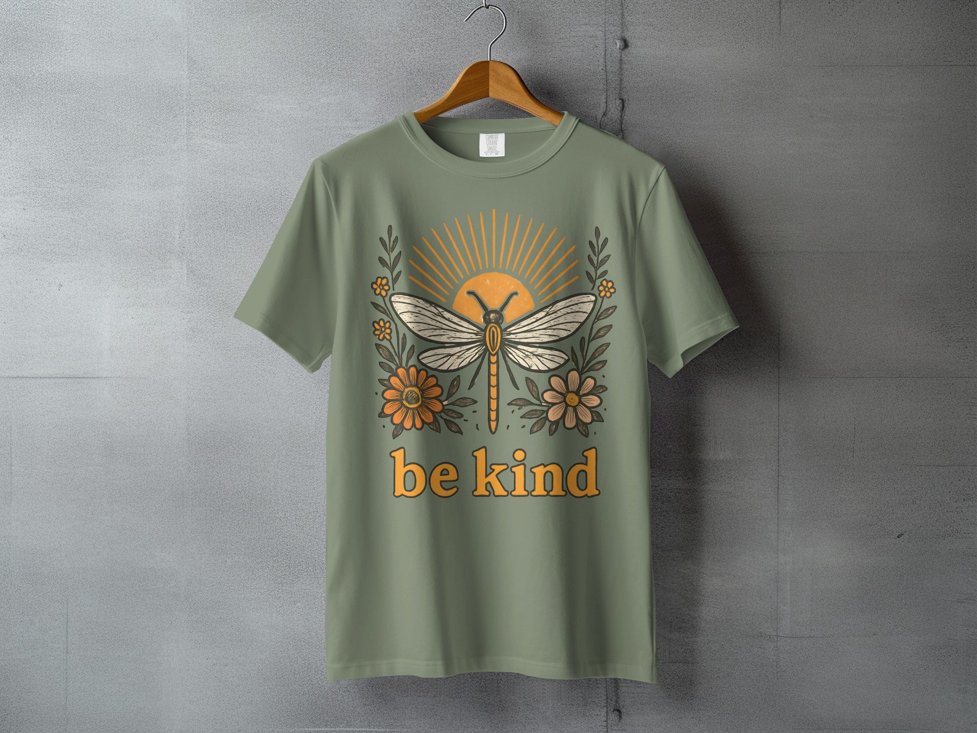 Be Kind Dragonfly Sun Rays Flowers Nature product type
Dragonfly Design
Be Kind Message
Sun Rays Art
Floral Graphic
Nature Inspired
Boho Aesthetic
Insect Illustration
Positive Vibe
Kindness Quote
Summer Style
Spring Bloom
Peaceful Art
Hippie Chic
Good Vibes Only
Motivational
Unique Design
Graphic Print
Earthy Tones
Dragonfly Lover
Flower Power