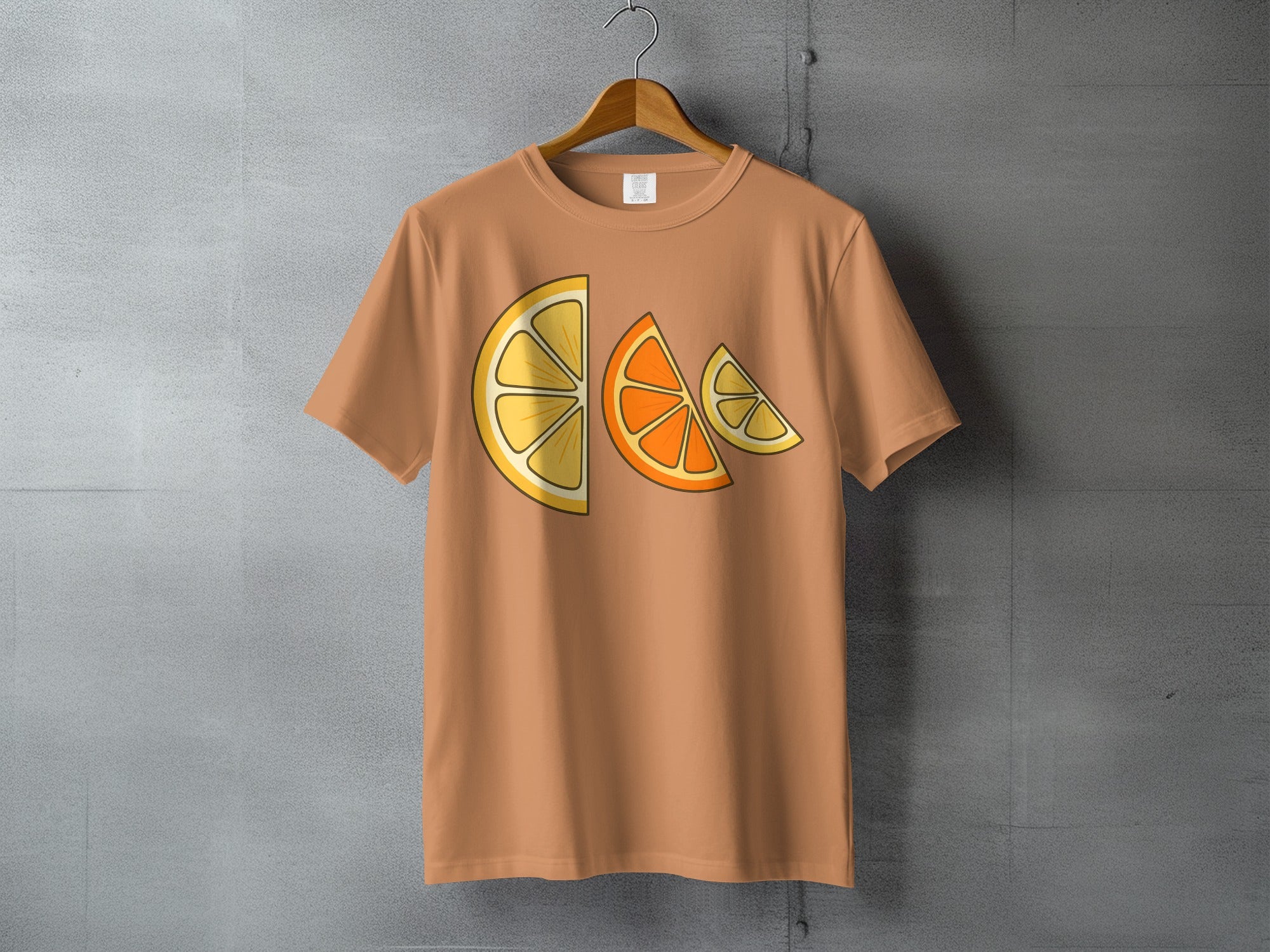 Citrus Slices Terracotta Shade T-shirt product type
Tshirt
OrangeSlices
LemonSlices
CitrusFruit
FruitDesign
SummerStyle
TropicalVibe
GraphicTee
CasualFashion
ApparelItem
ClothingGift
JuicyPrint
FreshLook
VibrantColors
BrightDesign
ZestyGraphic
FruityTop
PeachColor
TerracottaShirt
FoodArt