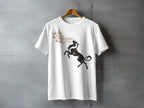 Howling Wolf Butterfly Swarm Mystical Animal Graphic product type