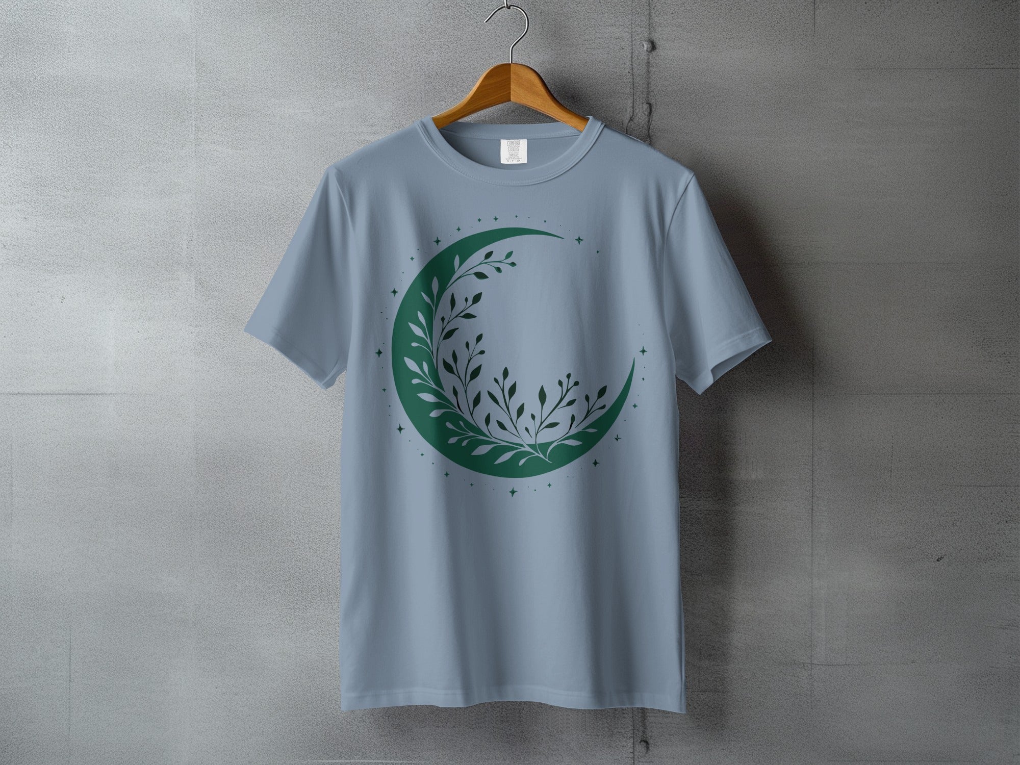 Moonlit Foliage Crescent Starry Blue Celestial Apparel Product Type
T-Shirt
Graphic Tee
Crescent Moon
Moon Design
Foliage Print
Leaf Design
Celestial Art
Mystical Top
Nature Inspired
Starry Sky
Blue Shirt
Green Design
Botanical Moon
Witchy Vibes
Boho Style
Esoteric Fashion
Unique Print
Spiritual Wear
Aesthetic Tee
Outdoors Theme