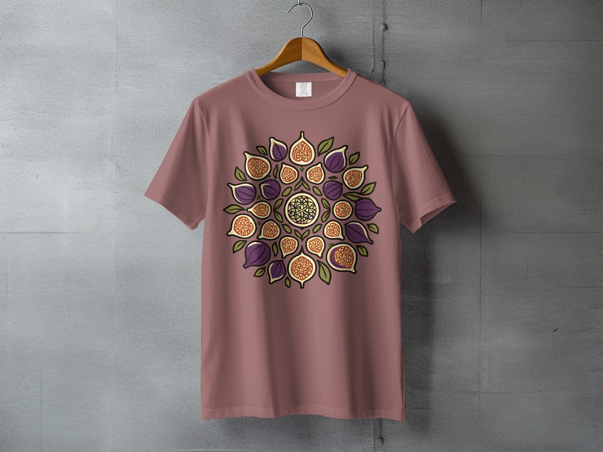 Fig Mandala Fruit Botanical Circular Design product type
Fig
Figs
Mandala
FruitDesign
Botanical
CircularPattern
GraphicTee
FruitArt
NatureInspired
ArtisticPrint
UniqueDesign
PurpleFigs
GreenLeaves
DustyRose
PinkShirt
T-shirt
Aesthetic
BohoStyle
HealthyFood
Orchard
