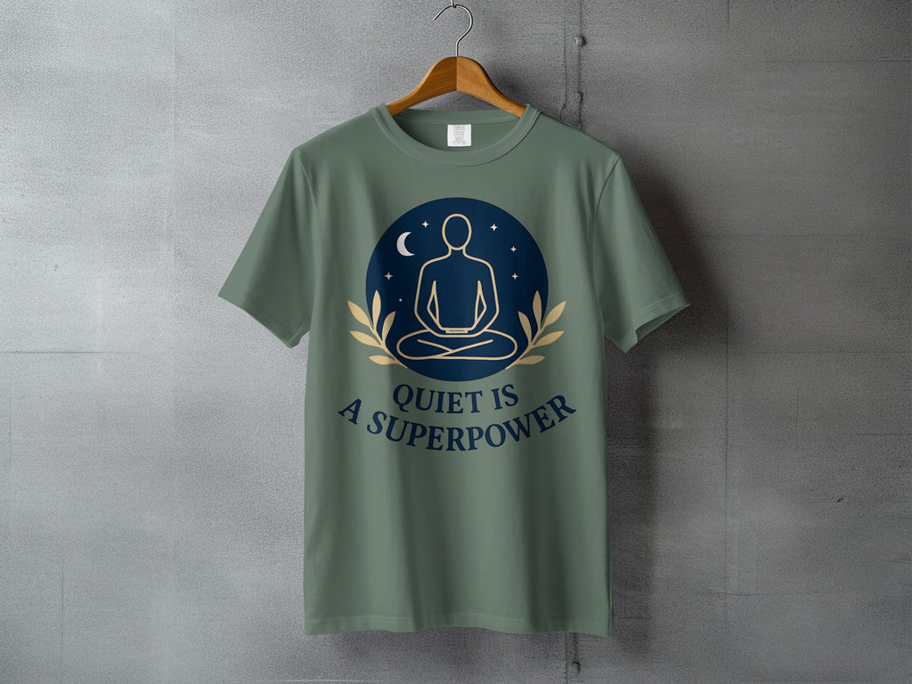 Zen Meditation Quiet Is A Superpower Design Short Sleeve product type