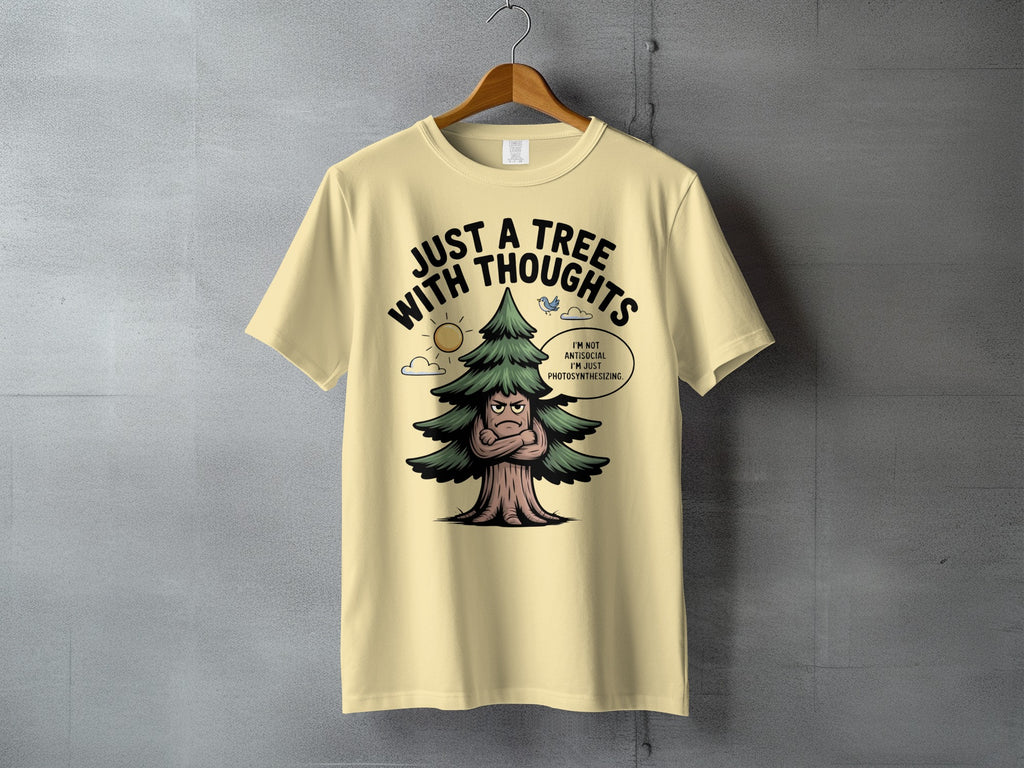 JUST A TREE WITH THOUGHTS ANTISOCIAL PHOTOSYNTHESIZING product type