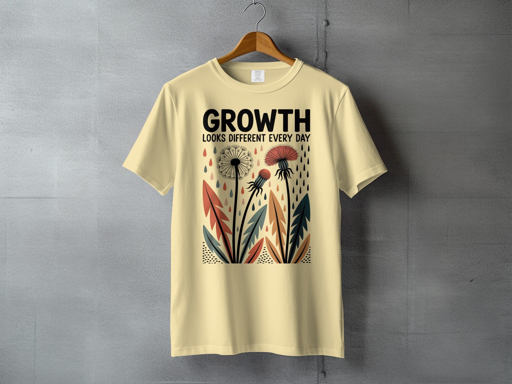 GROWTH LOOKS DIFFERENT EVERY DAY Dandelion product type
