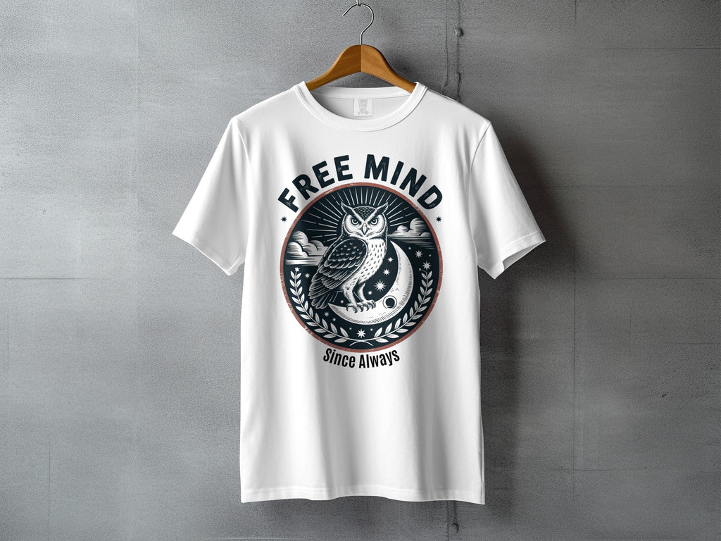 FREE MIND Owl Moon Stars Since Always product type