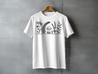 Botanical Line Art Mushroom Plant Motif Graphic product type