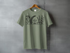 Botanical Line Art Wildflowers Ferns Mushrooms T-shirt product type