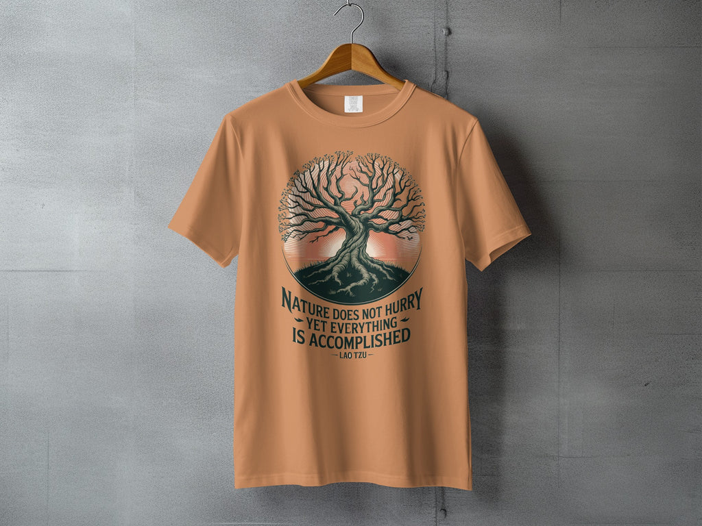 Nature Does Not Hurry Tree Art product type