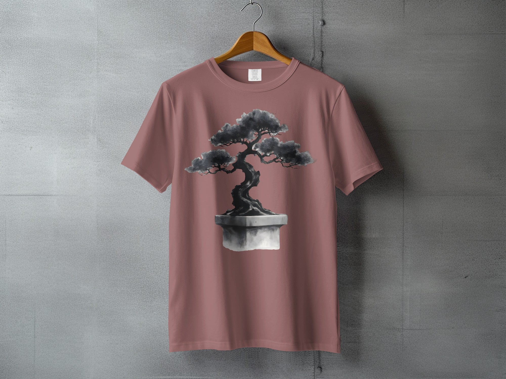Bonsai Tree Stylized Art Design Casual T-shirt product type