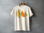 Citrus Slices Graphic White Shirt Product Type