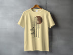 Yellow Stillness IS not silence Moon Bird Trees product type