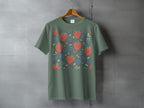 Smiling Berry Patch Strawberry Blueberry Vines Motif Cute Happy product type
